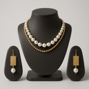 Home pearl jewellery set