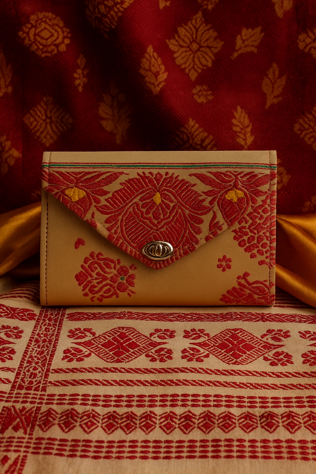 handbag for women made of muga