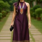 rannivat sleeveless party wear dress