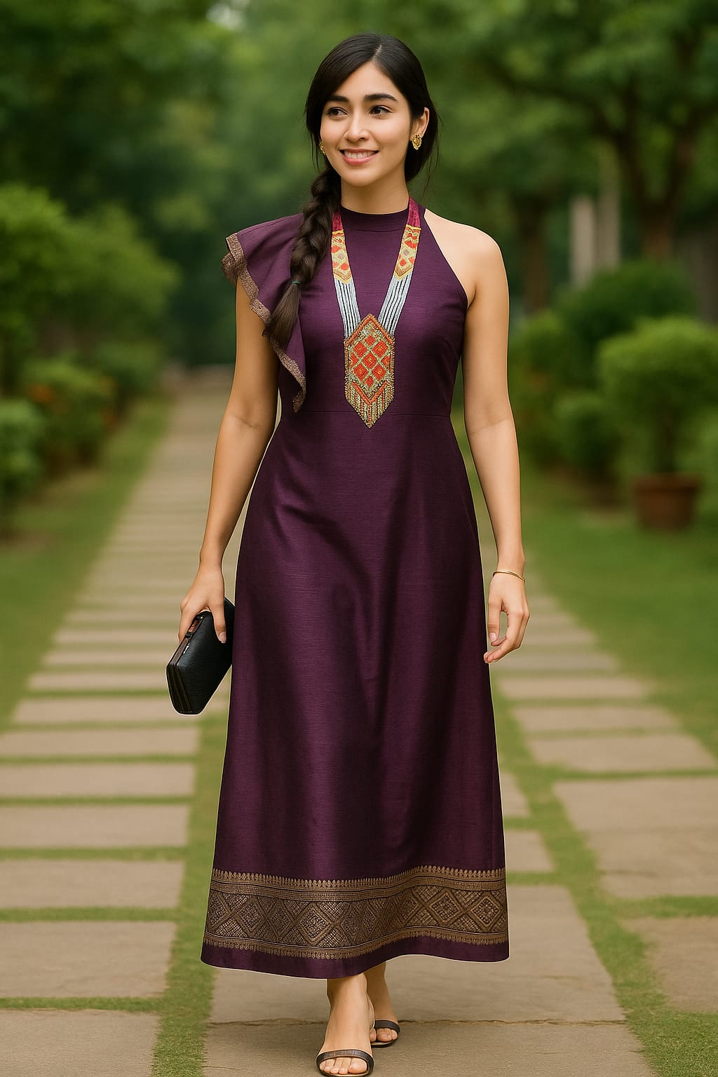 rannivat sleeveless party wear dress