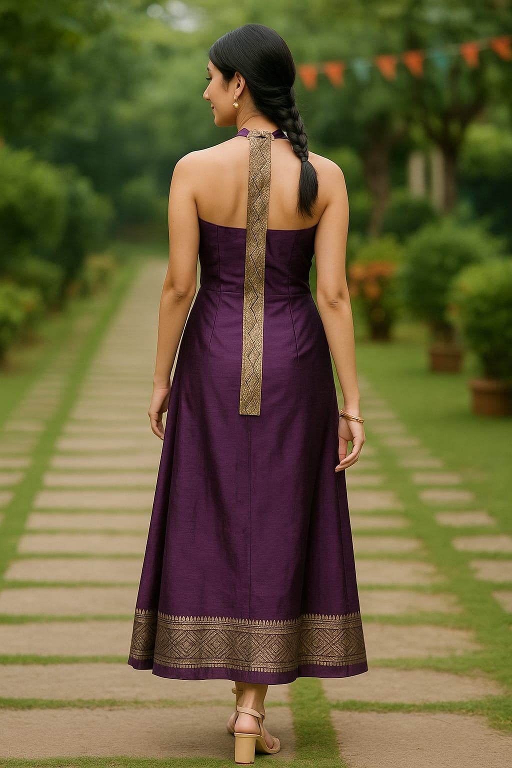 rannivat sleeveless party wear dress