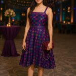 rannivat silk party wear dress