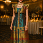 raanivat party wear dress made of silk