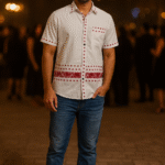 cotton shirt half sleeve