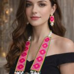 venucian handcrafted jewellery made of assam silk