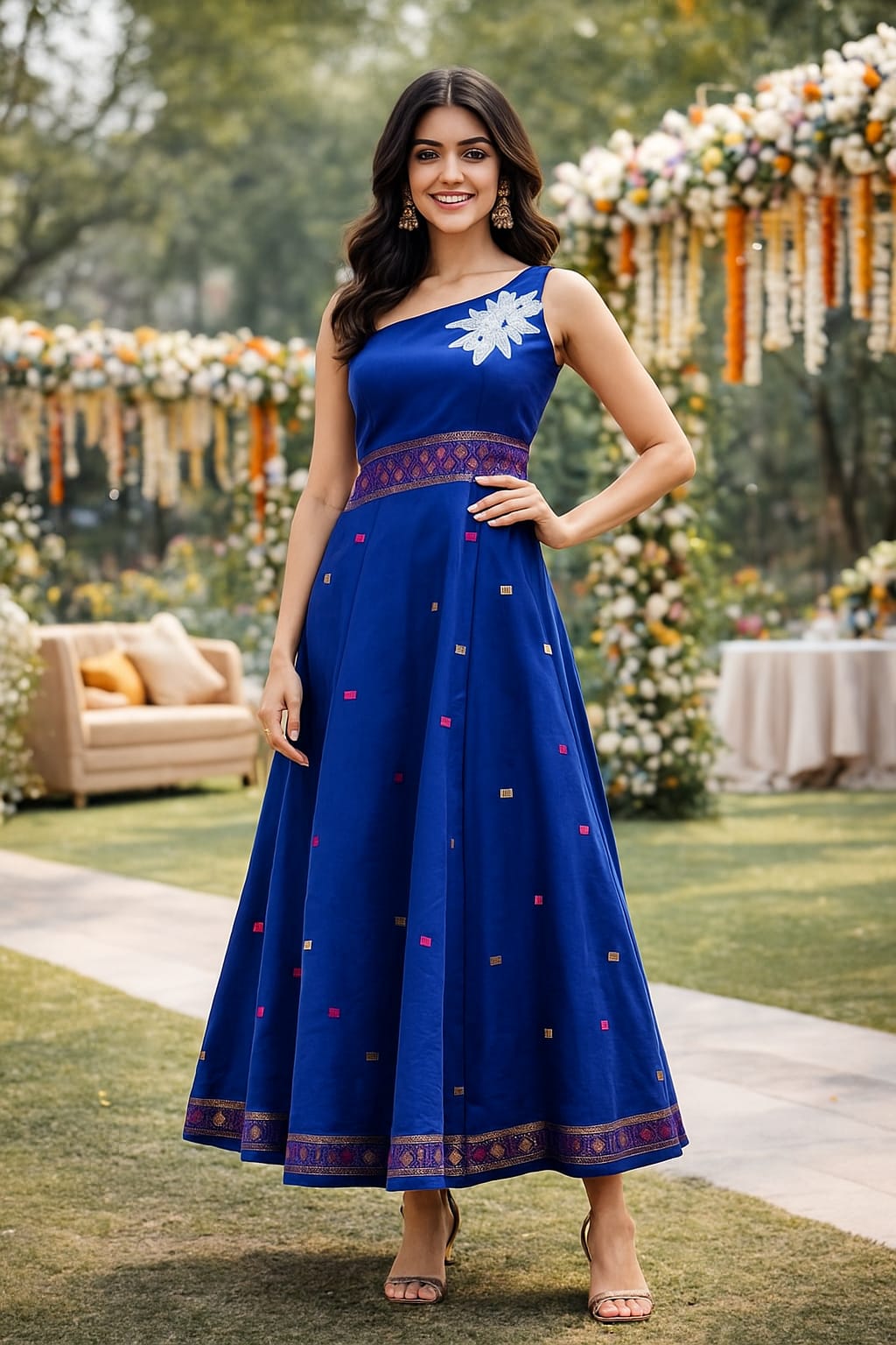 rannivat modern one shoulder neckline silhouette