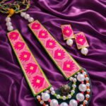 venucian handcrafted jewellery made of assam silk