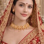 venucian assamese raw gold galpata jewellery set