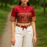 rannivat three piece cord set made of kesapat cotton and noni cotton