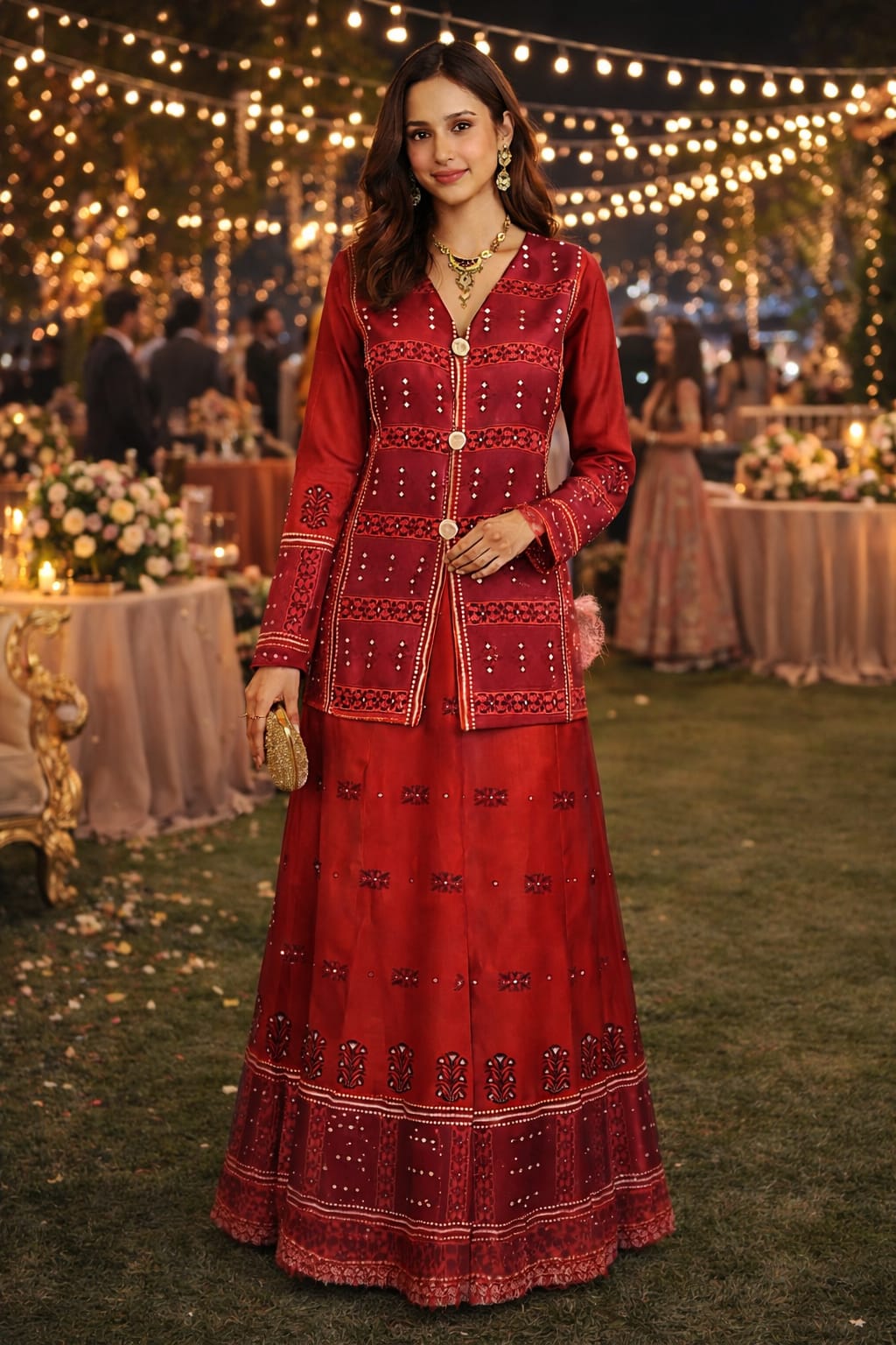 rannivat exclusive blazer lehenga set