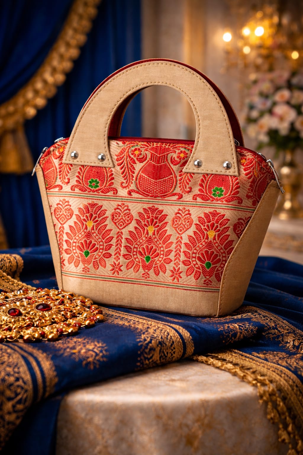 velluria muga handbag