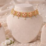 venucian assamese raw gold galpata jewellery set