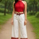 rannivat three piece cord set made of kesapat cotton and noni cotton