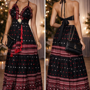 rannivat graceful maxi dress made of kesapat cotton