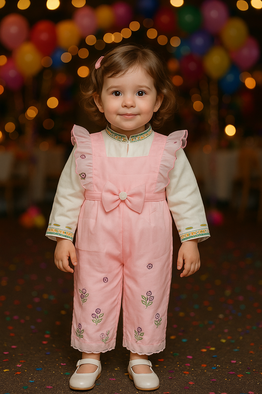 minie`s wondr kid`s jumpsuit with cotton t shirt