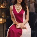 rannivat fusion sleeveless dress