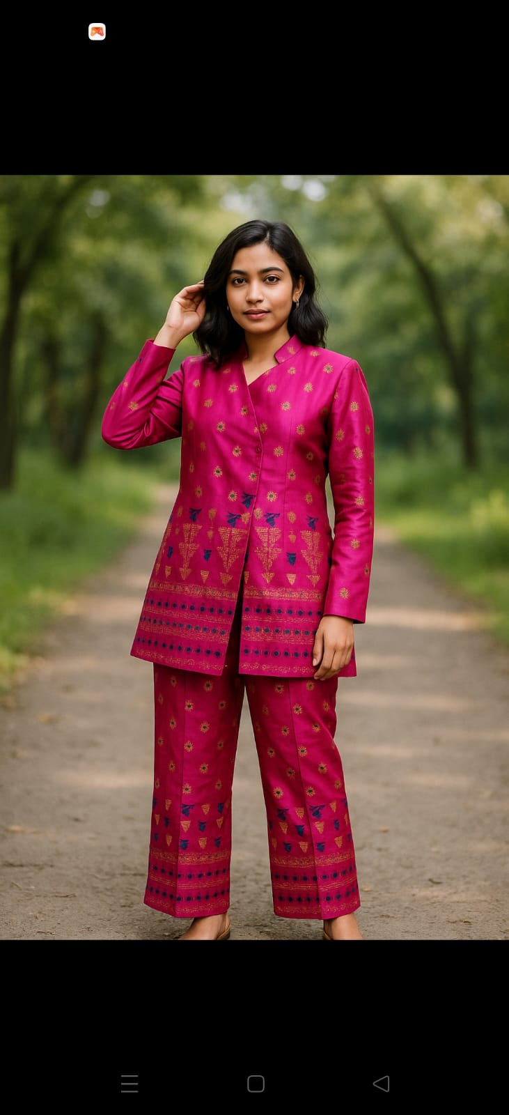 rannivat formal corporate style coat and trouser