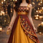 rannivat graceful silhouette dress