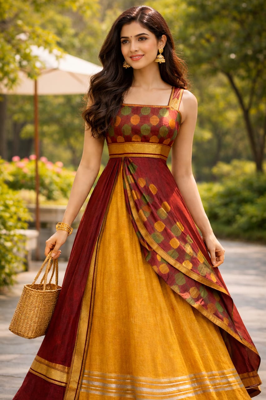 rannivat graceful silhouette dress