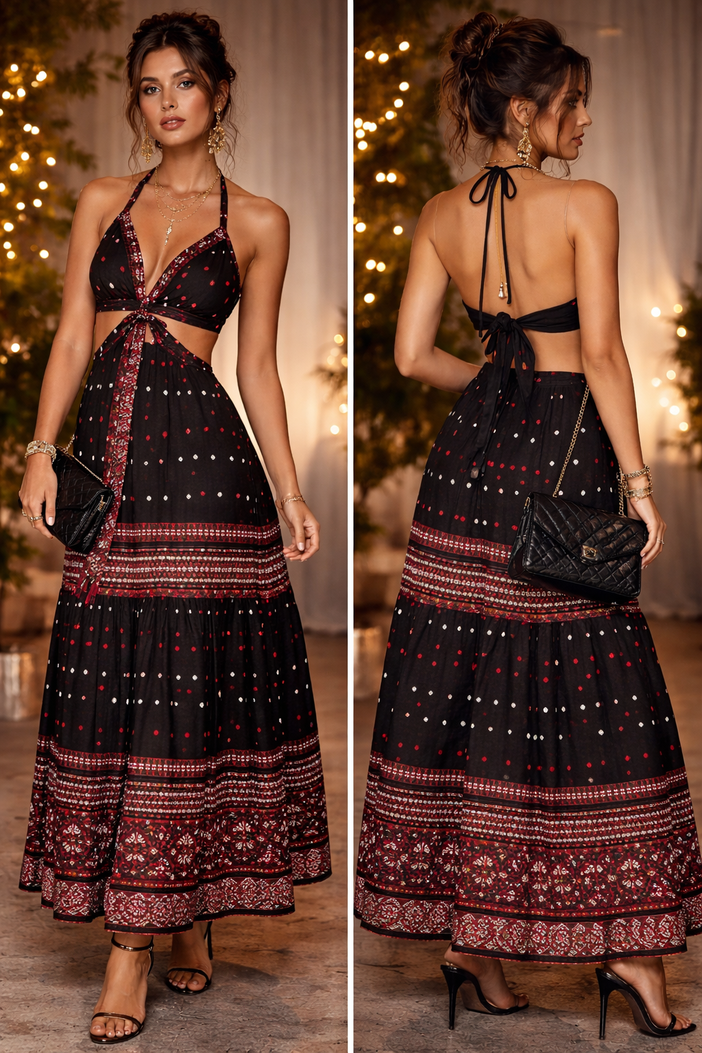 rannivat graceful maxi dress made of kesapat cotton