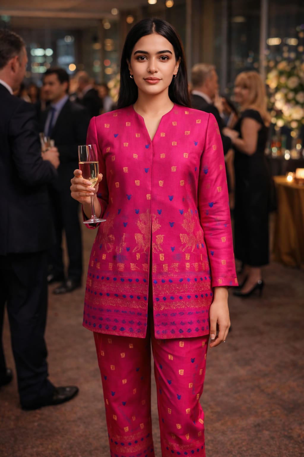 rannivat formal corporate style coat and trouser