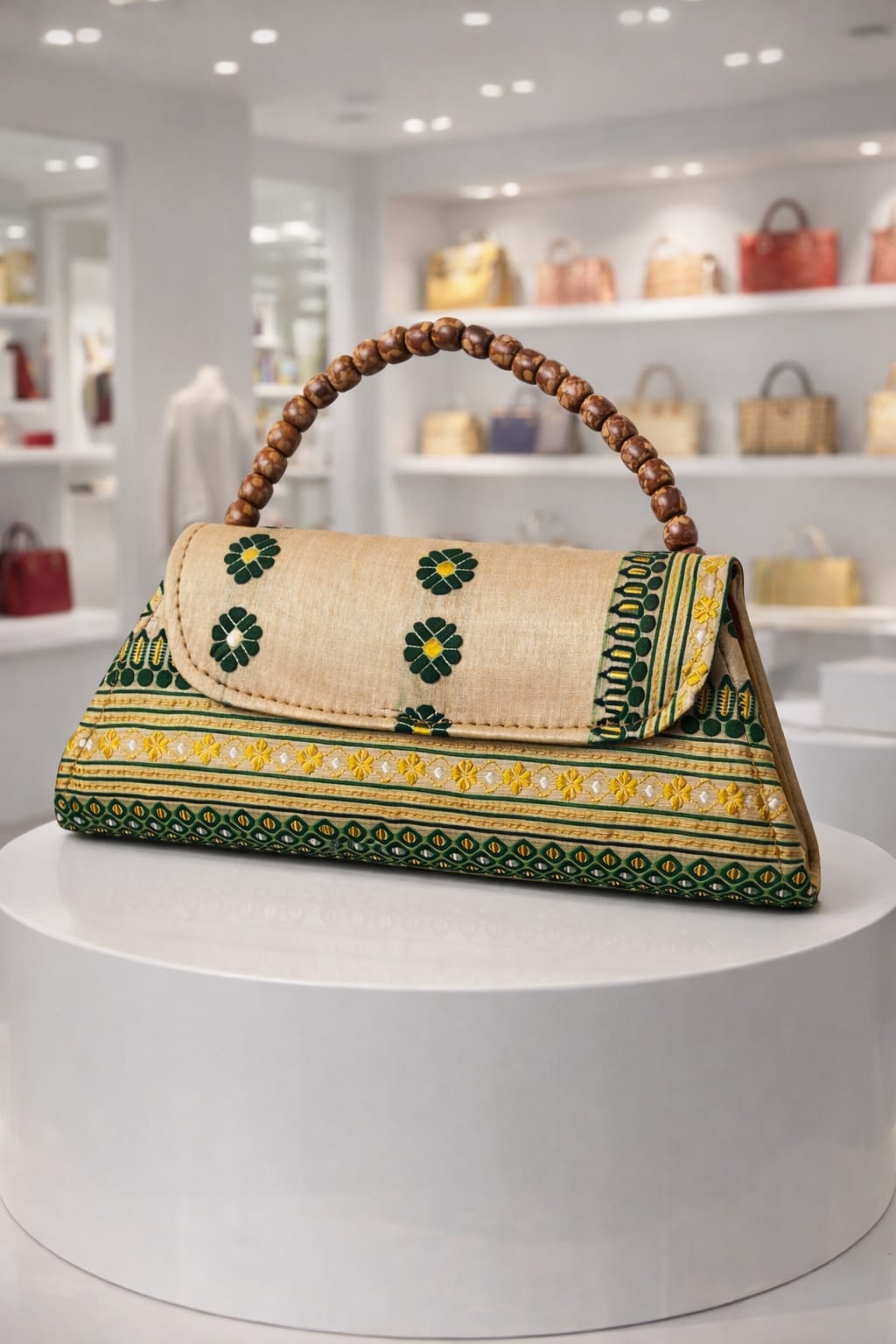 velluria muga hand bag