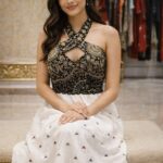 rannivat halter neck elegant dress made of kesapat cotton