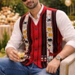 opulent naga heritage half jacket