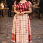 rannivat dress made of blend of organza silk and cotton