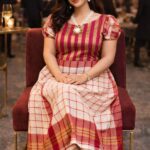 rannivat dress made of blend of organza silk and cotton