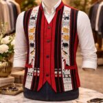 opulent naga heritage half jacket