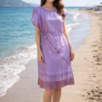 rannivat lavender kesapat cotton dress