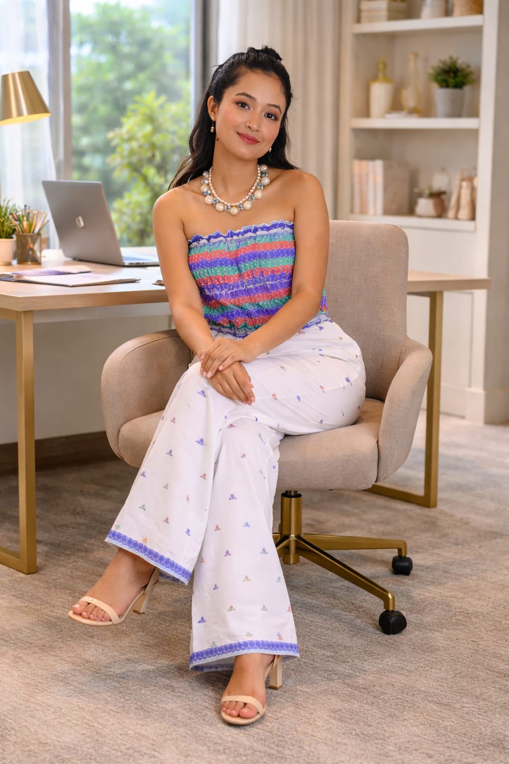 rannivat elegant noni cotton jumpsuit with contemporary charm