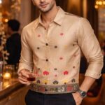 opulent mix tasar elegant shirt