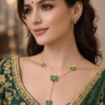 venucian assamese raw gold jewellery set