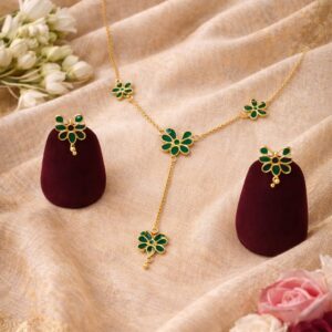 Home venucian assamese raw gold jewellery set