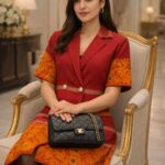 rannivat pure cotton elegant overcoat dress