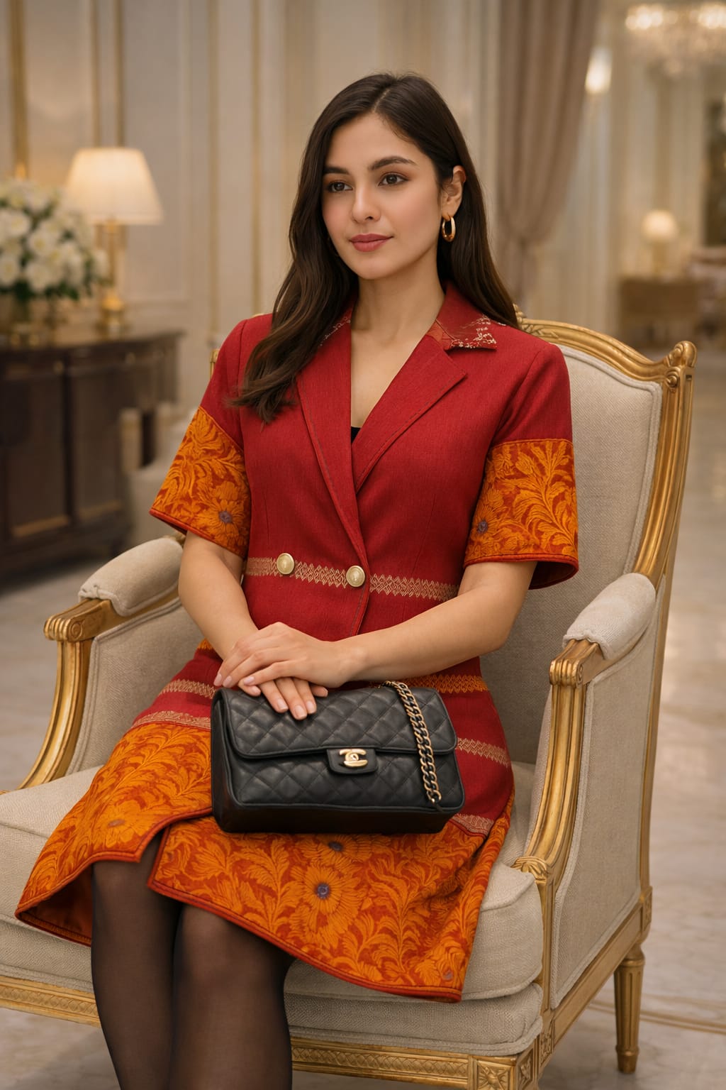 rannivat pure cotton elegant overcoat dress