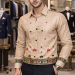 opulent mix tasar elegant shirt