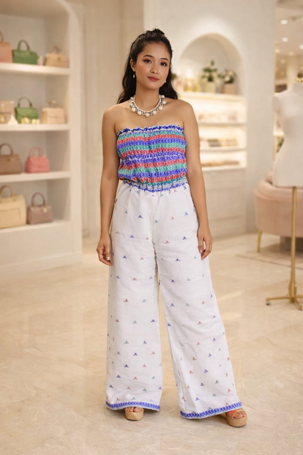 rannivat elegant noni cotton jumpsuit with contemporary charm