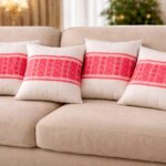 ad decor luxurious kesapat cushion cover set ( set of 5 cushion cover)