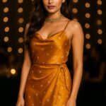 rannivat contemporary kesapat cotton slender strip dress