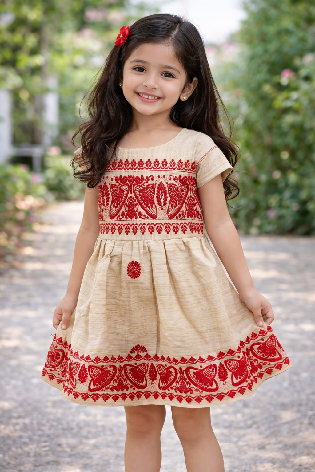 minie`s wondr eri silk frock