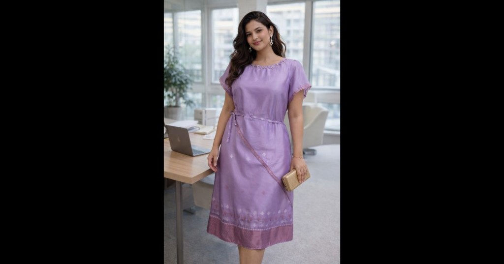 rannivat lavender kesapat cotton dress