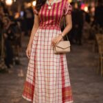 rannivat dress made of blend of organza silk and cotton