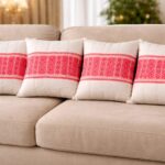 ad decor luxurious kesapat cushion cover set ( set of 5 cushion cover)